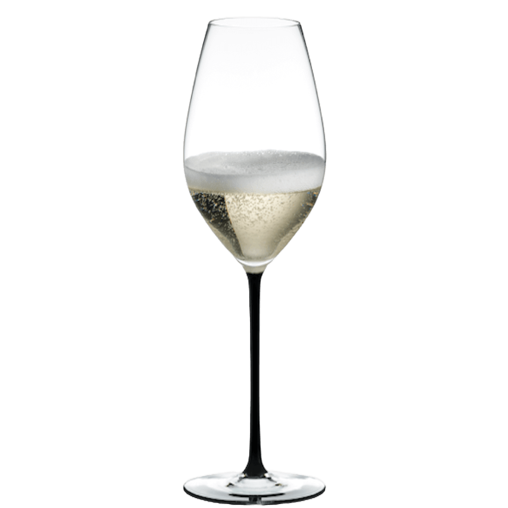 Taça Champagne Wine Glass Preto - Linha Fatto a Mano (Riedel)