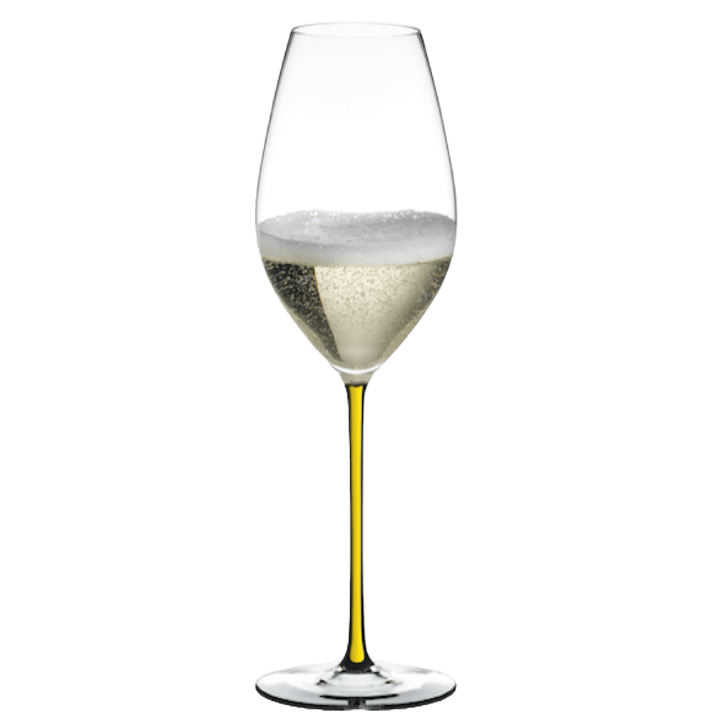 Taça Champagne Wine Glass  Amarelo - Linha Fatto a Mano (Riedel)