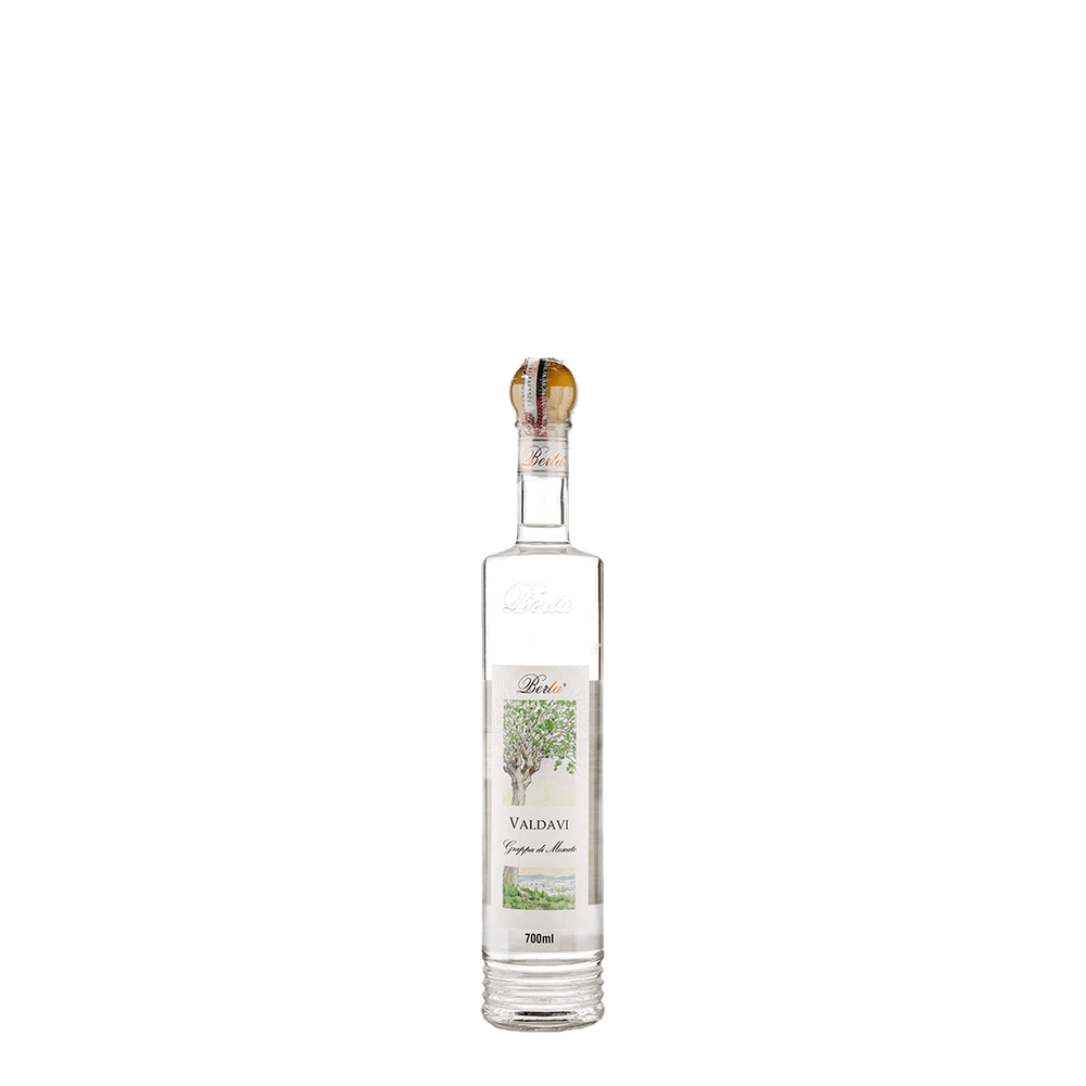 Valdavi Grappa di Moscato - 700ml (Berta -Grappa)