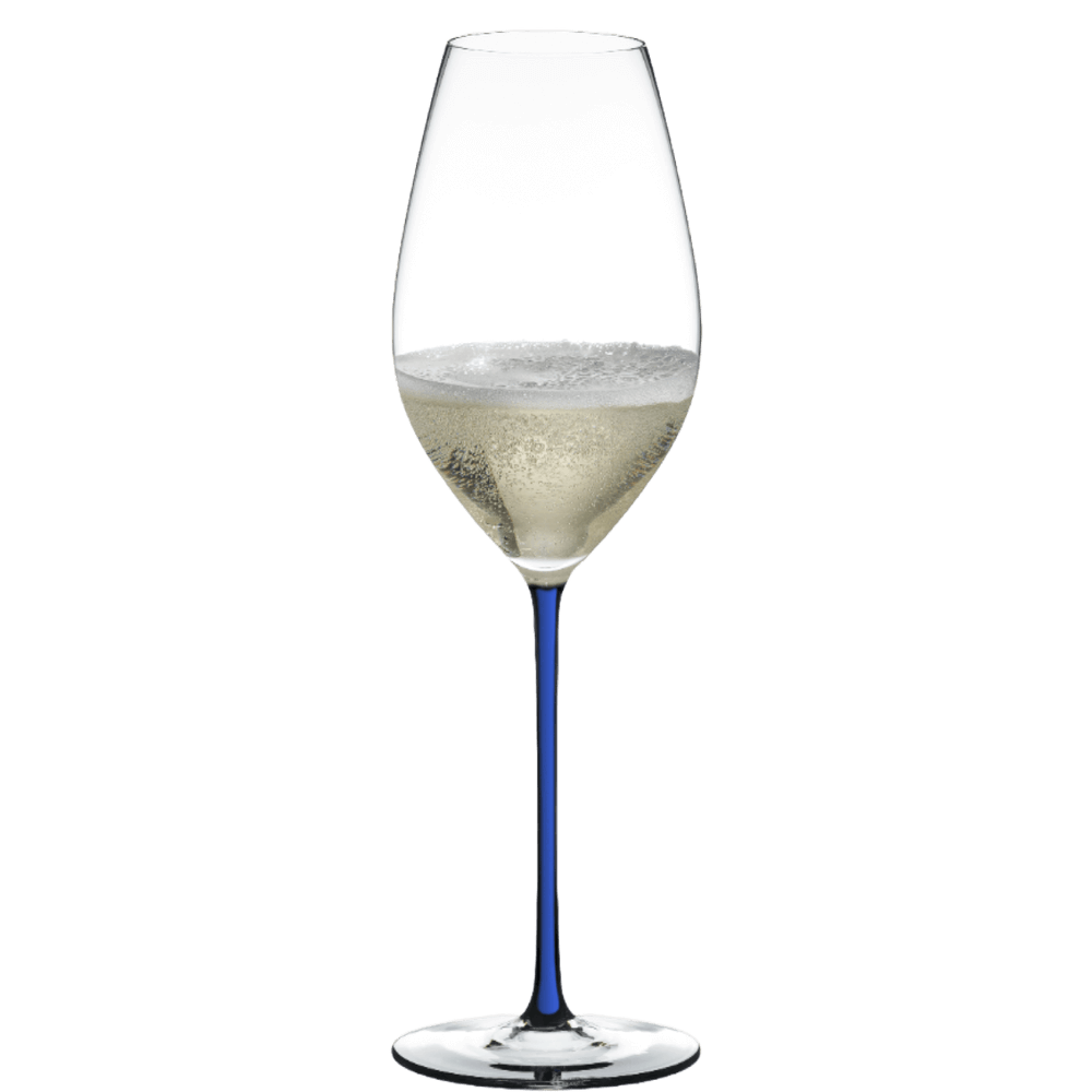 Taça Champagne Wine Glass Dark Blue - Linha Fatto a Mano (Riedel)