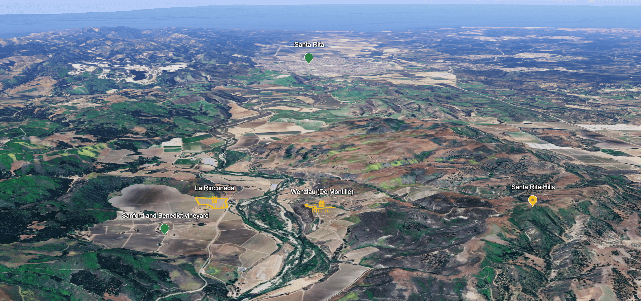 Mapa do terroir - Racines Chardonnay 2021