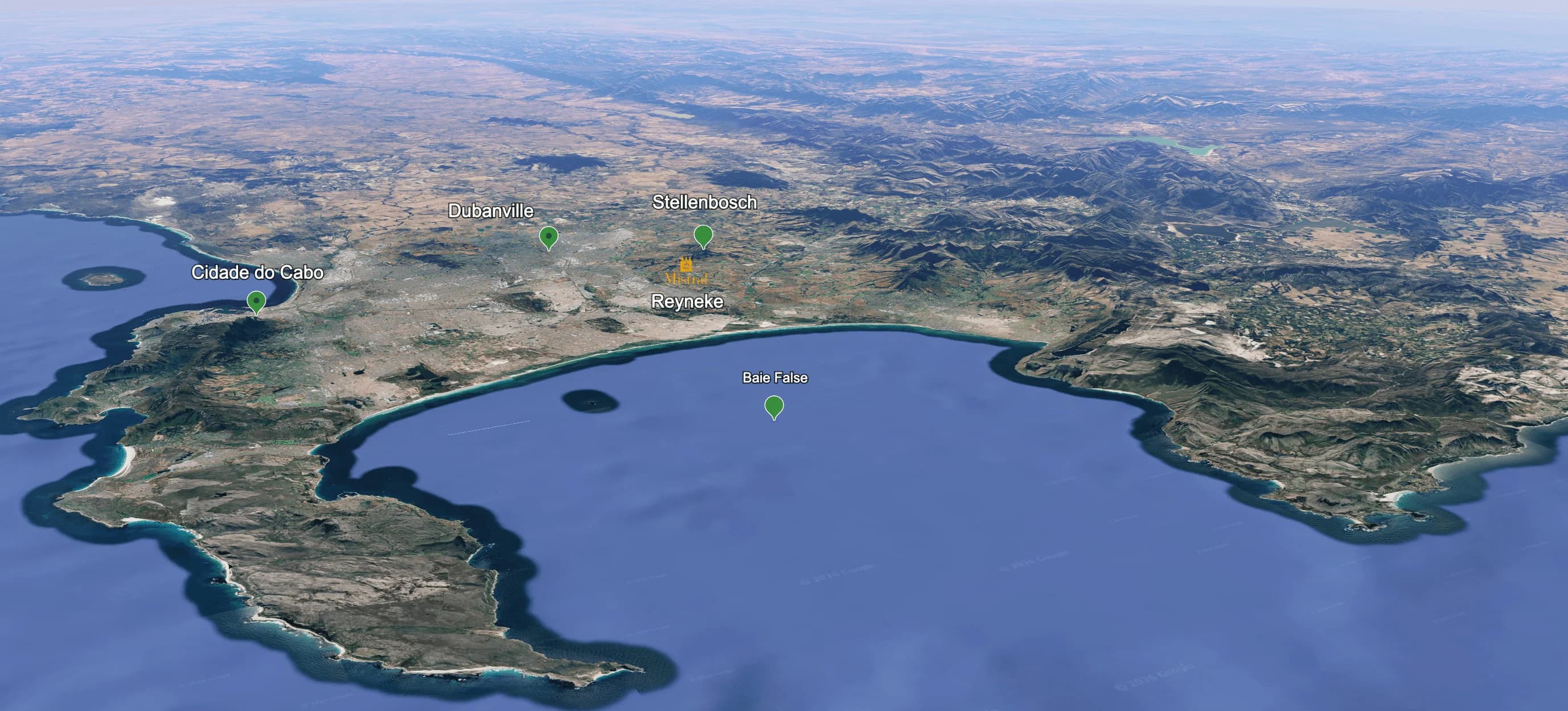 Mapa do terroir - Reyneke Estate Chenin Blanc 2024