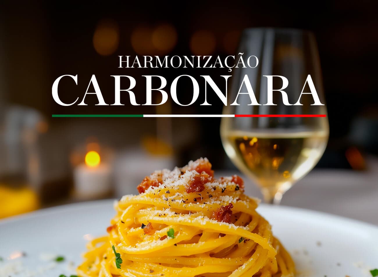 Vinhos com Carbonara
