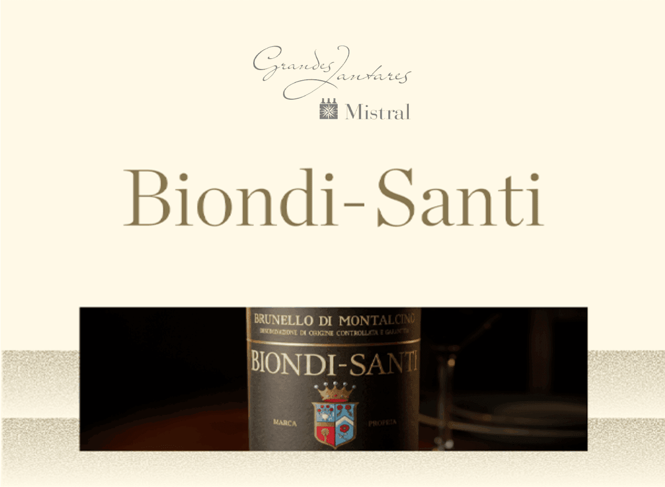 Grande Jantar Biondi Santi
