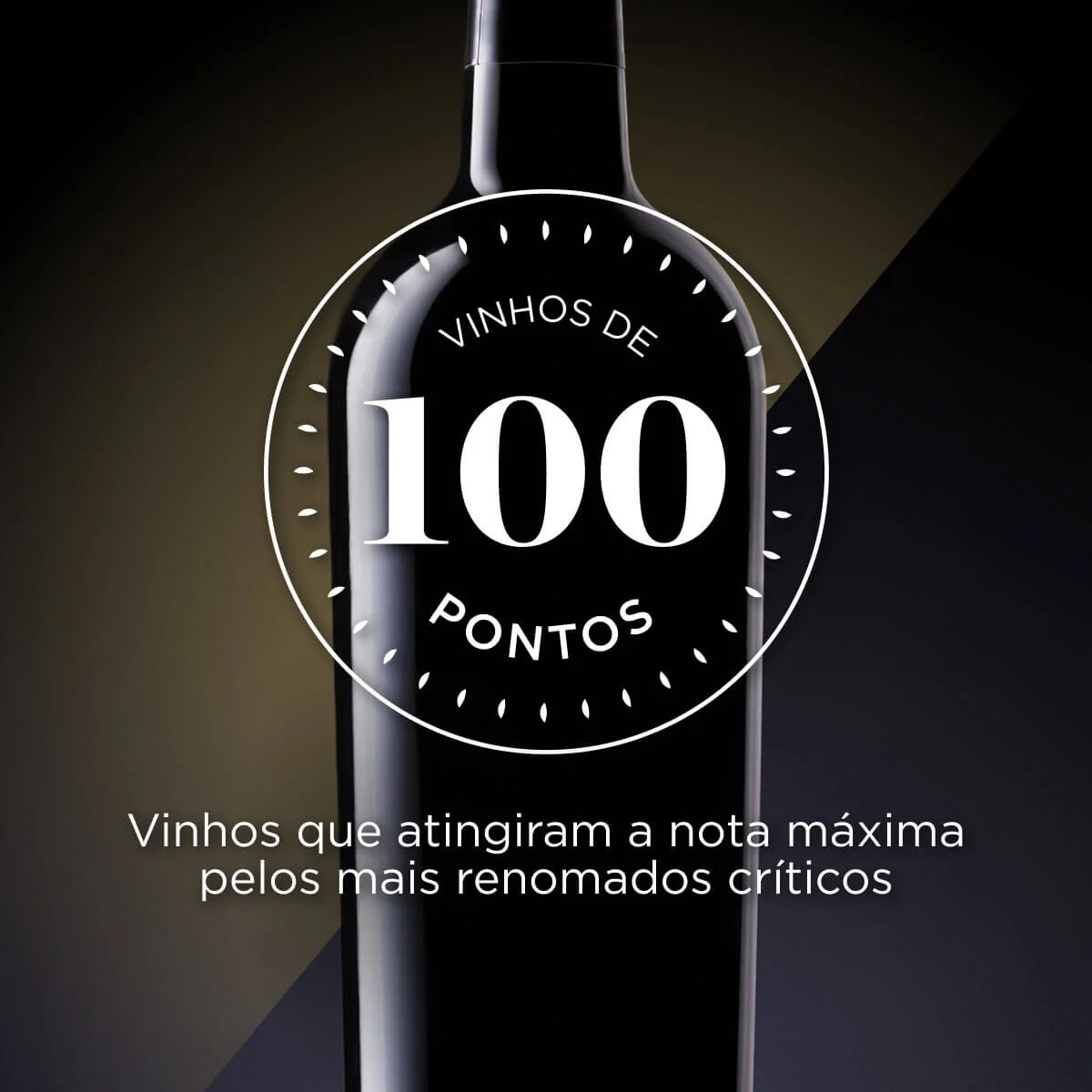Grandes vinhos com as maiores notas