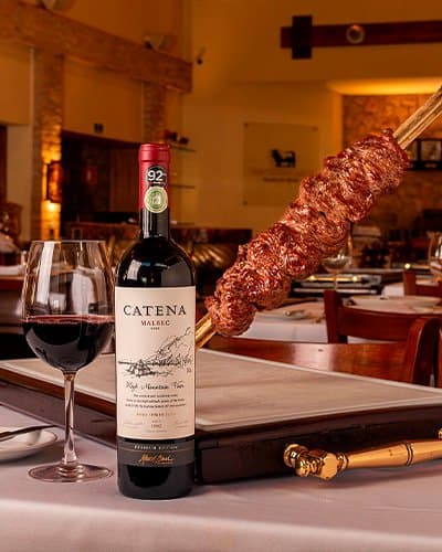 VINHO E CHURRASCO