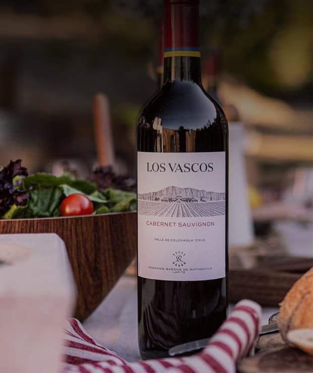 Imagem do vinho Los Vascos Cabernet Sauvignon 2022