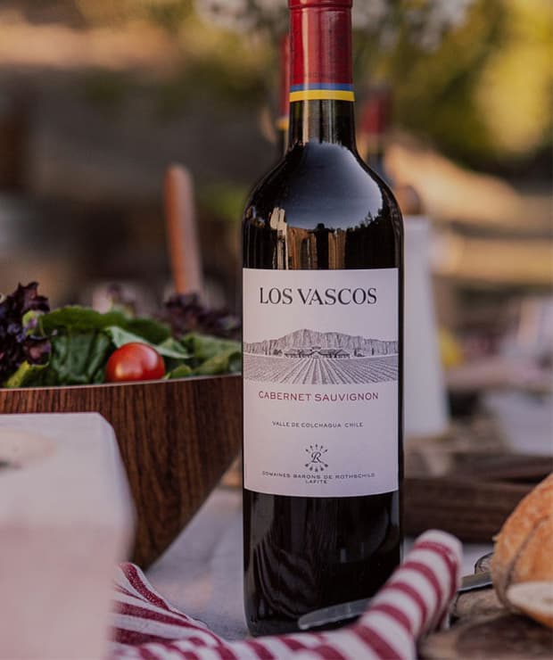 Imagem do vinho Los Vascos Cabernet Sauvignon 2022