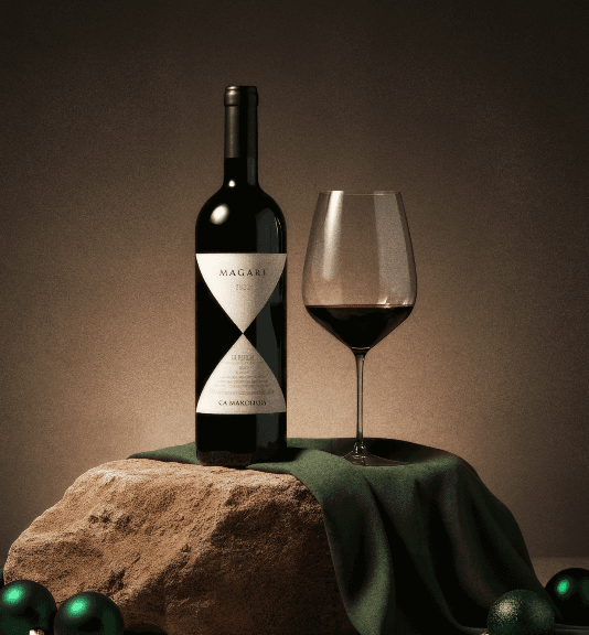 VINHO E TAÇA RIEDEL