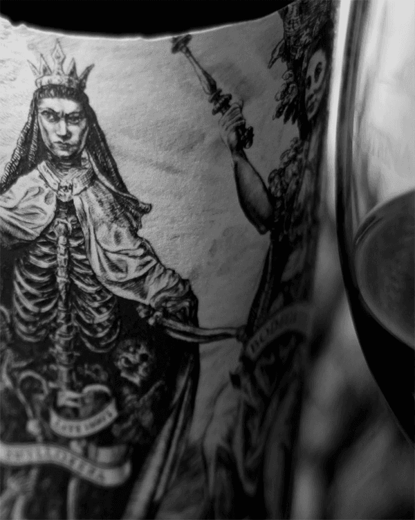 Ilustração artística do Malbec