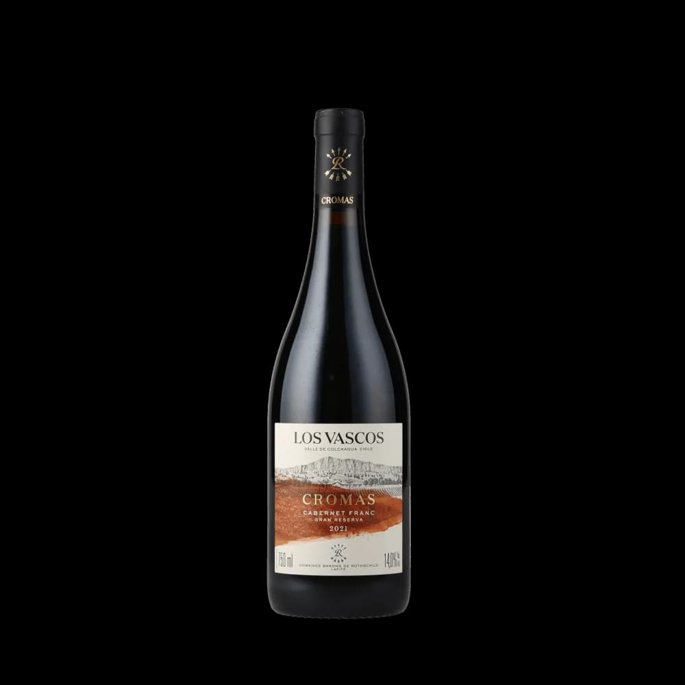 Los Vascos Cromas Gran Reserva Cabernet Franc 2021 (Los Vascos - Barons de Rothschild - Lafite)