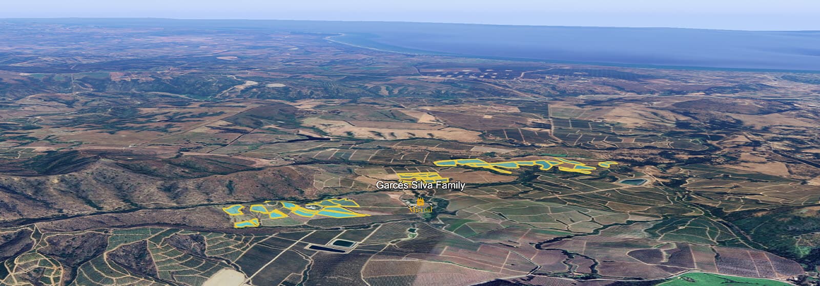 Mapa do terroir - Amayna Sauvignon Blanc 2023