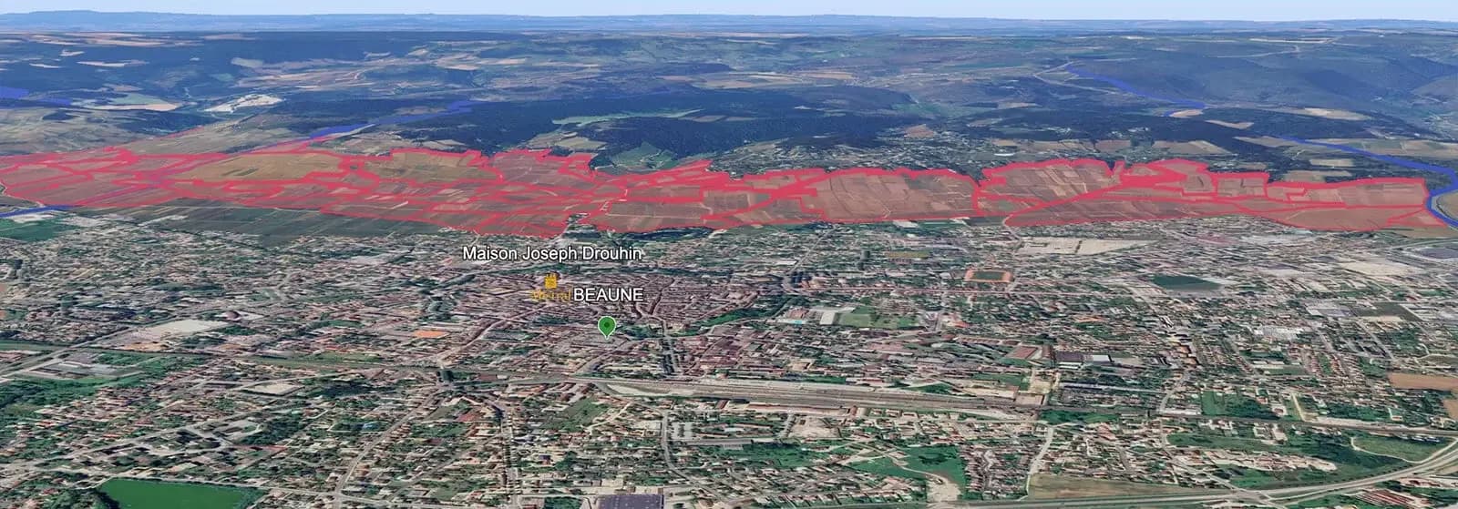 Mapa do terroir - Bourgogne Aligoté 2023