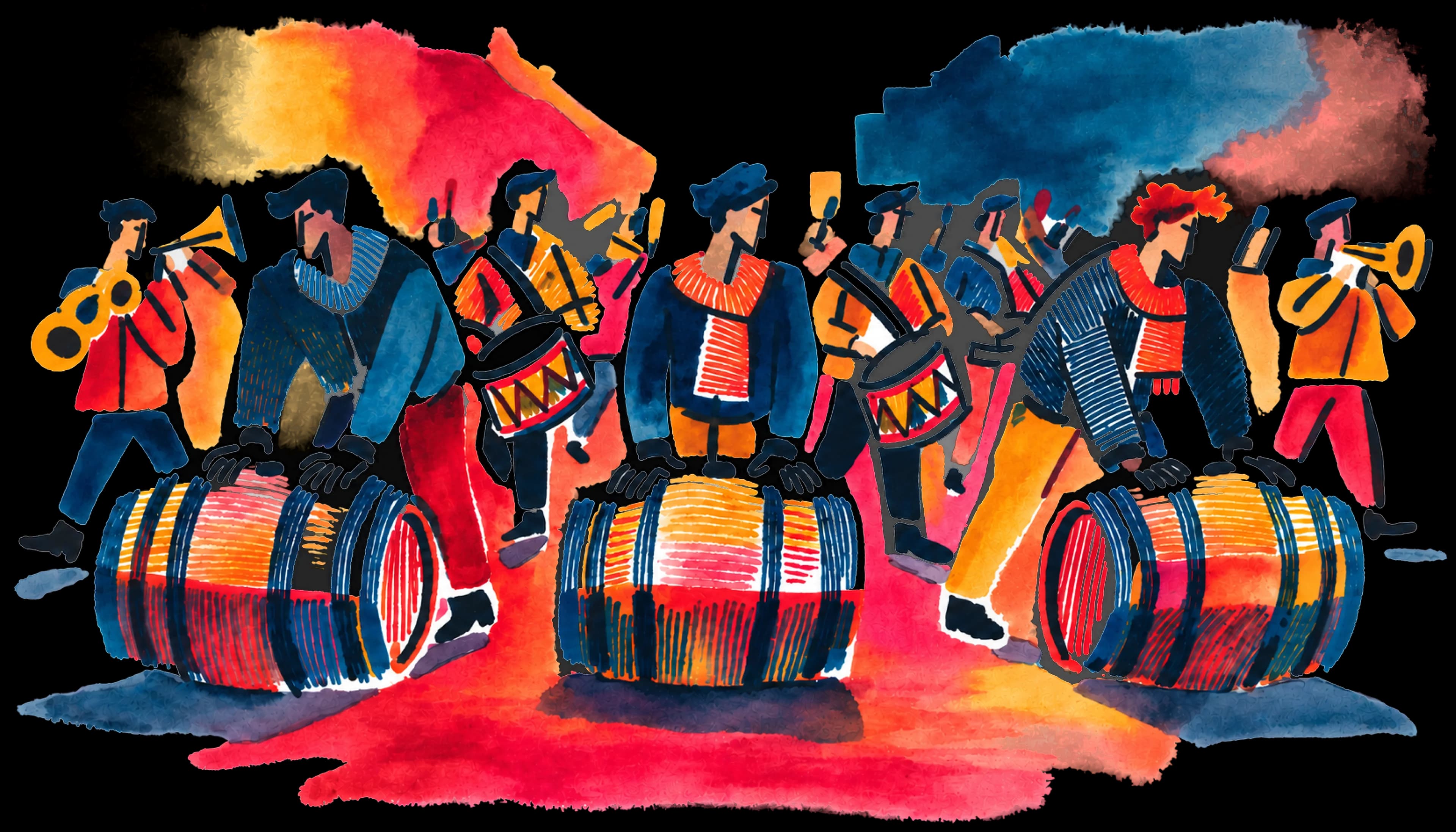 Banner do Beaujolais Nouveau - Celebração anual do vinho
