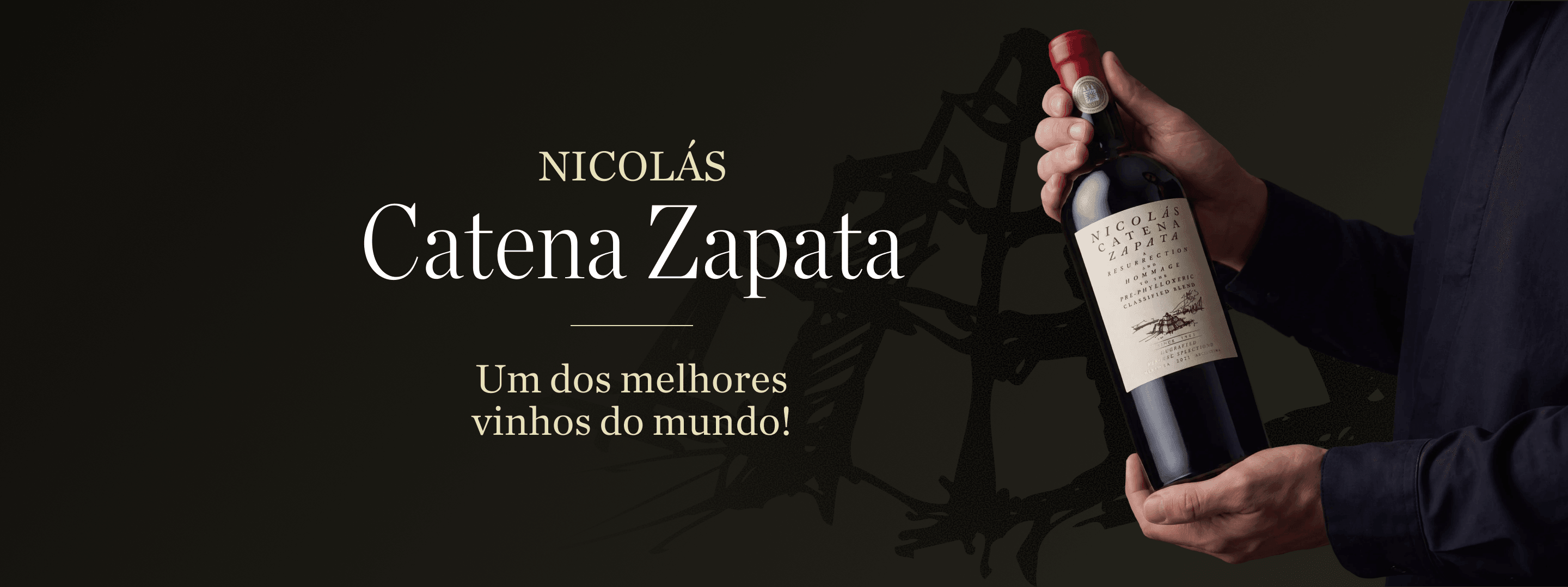 Banner do Nicolás Catena Zapata