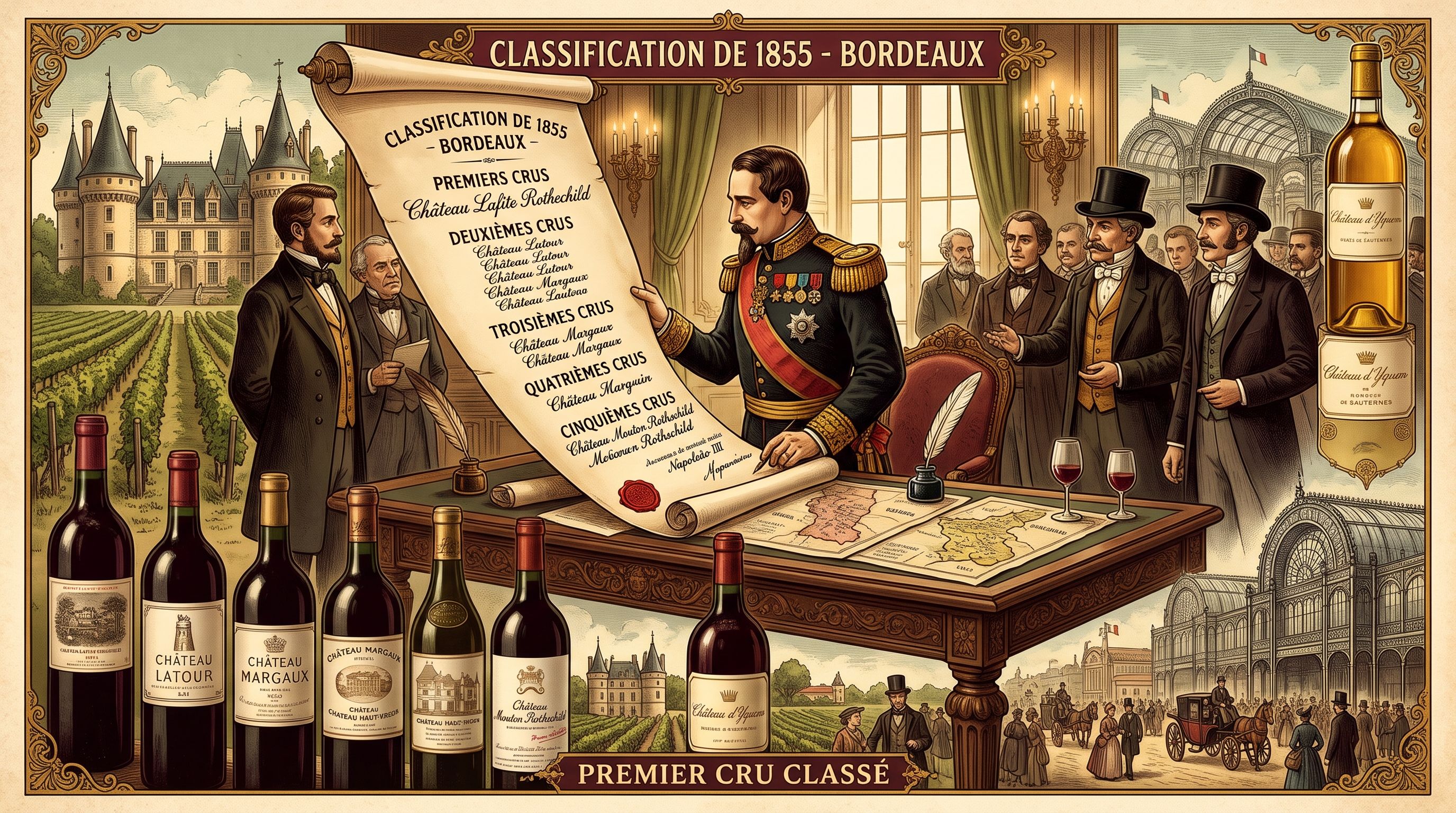 Classificação de 1855: o que é e como o ranking funciona hoje