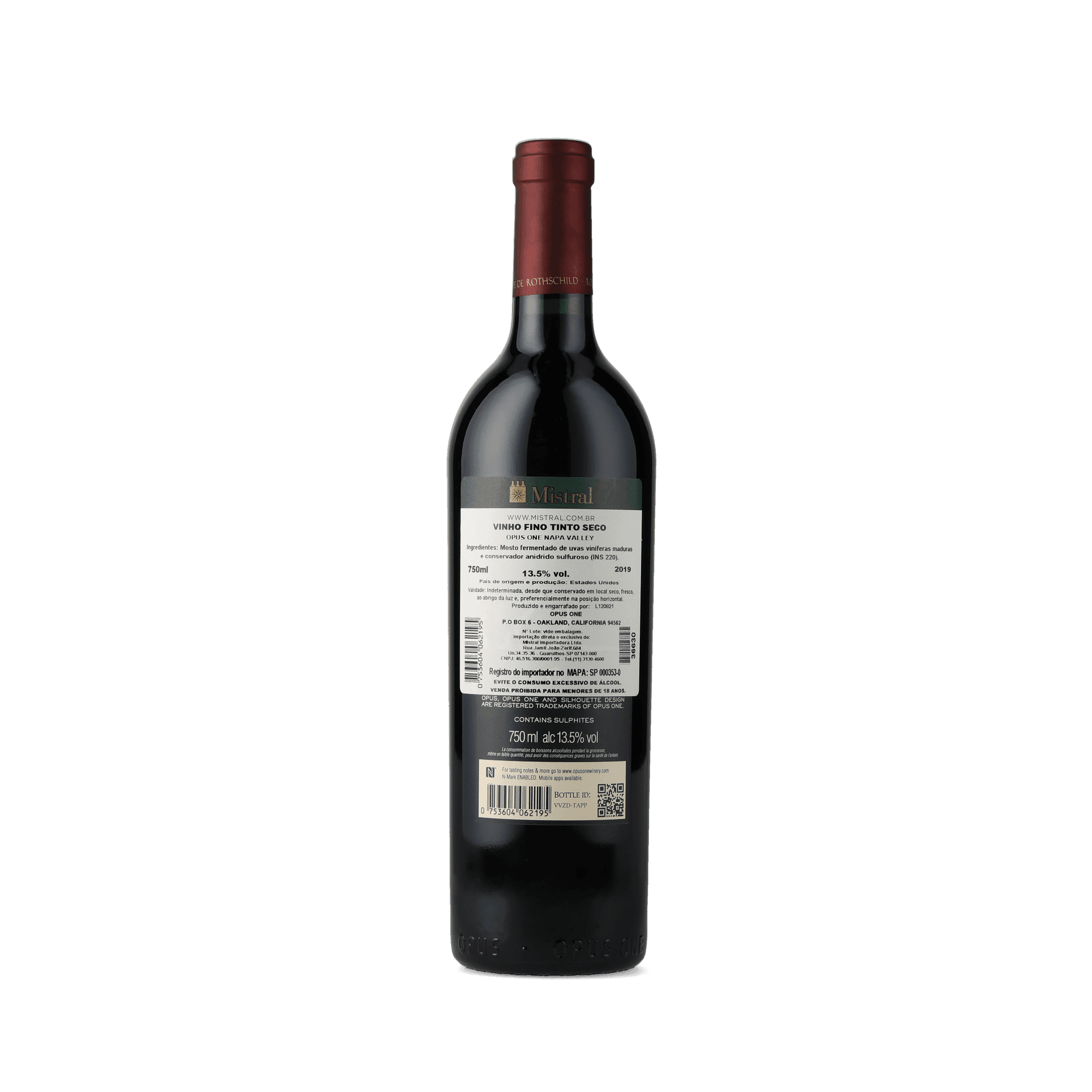 Opus One 2019 - Mistral Opus One 2019 - Mistral